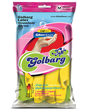 Golbarg Long two-color Household Gloves